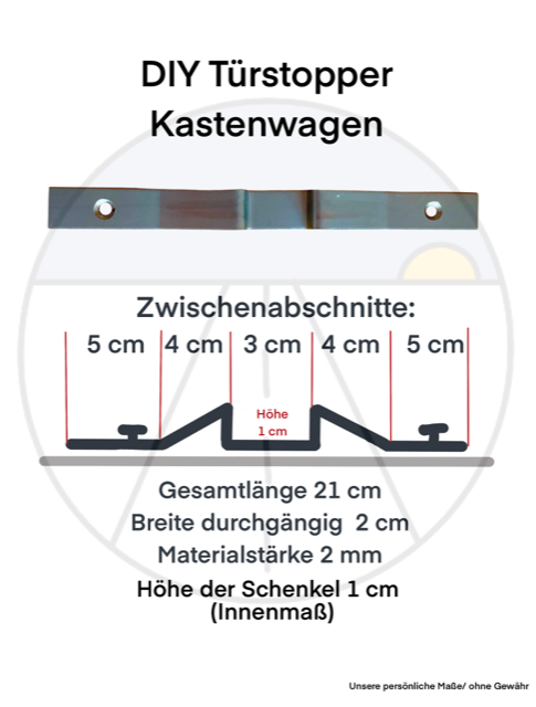 Kastenwagen Türstopper