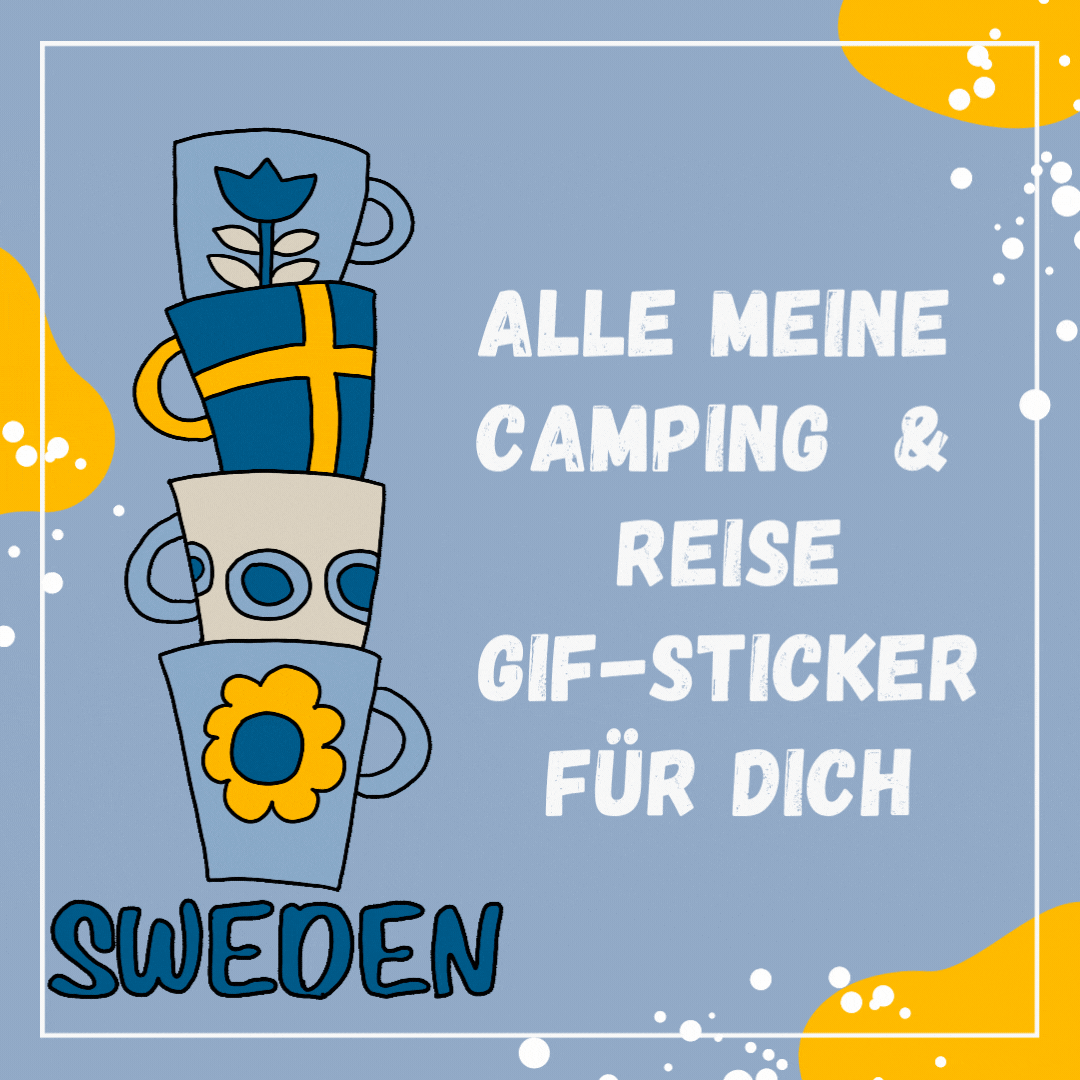 GIF Sticker Schweden