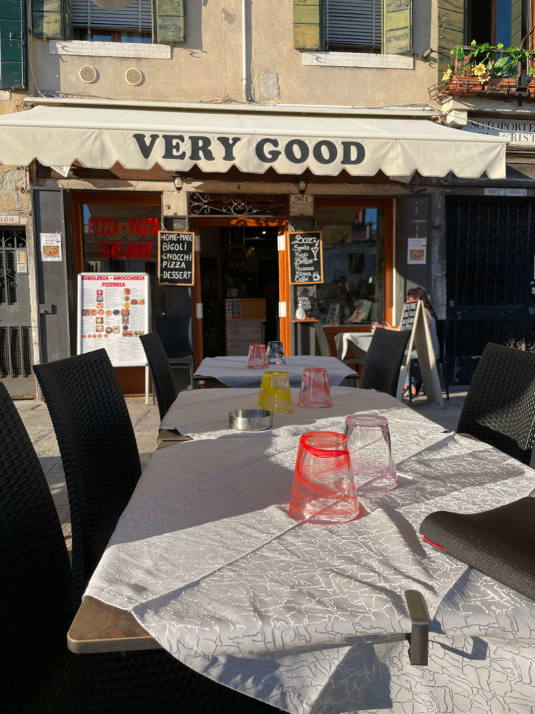 Venedig Restaurant am Kanal