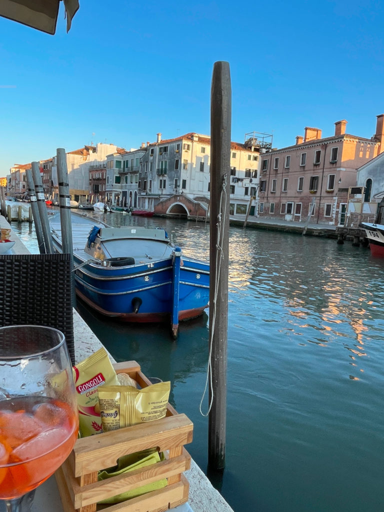 Venedig Restaurant am Kanal