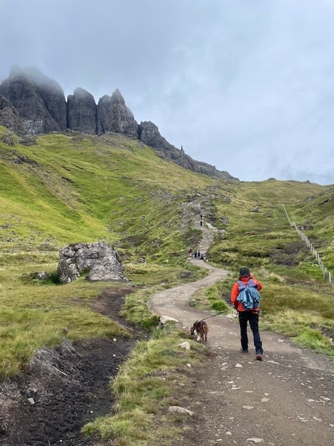 Wanderung Old Man of Storr Isle of Skye