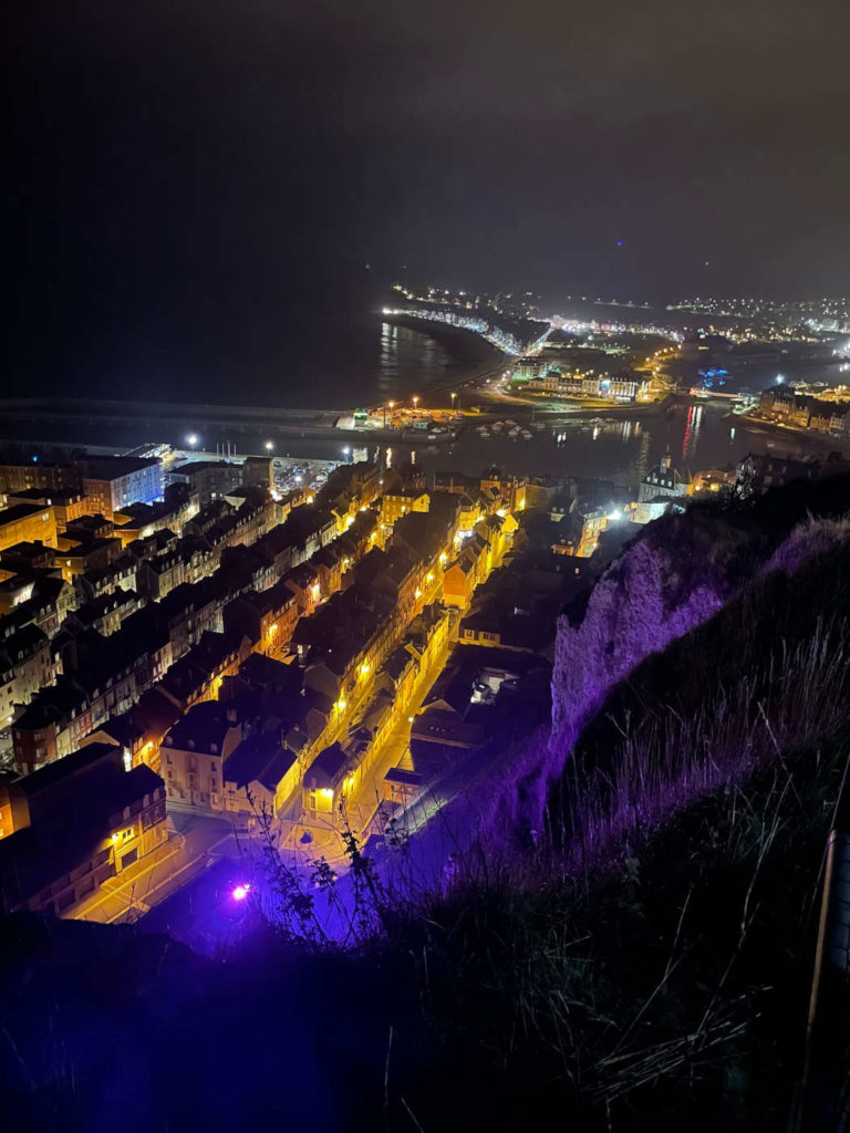 Le Treport bei Nacht