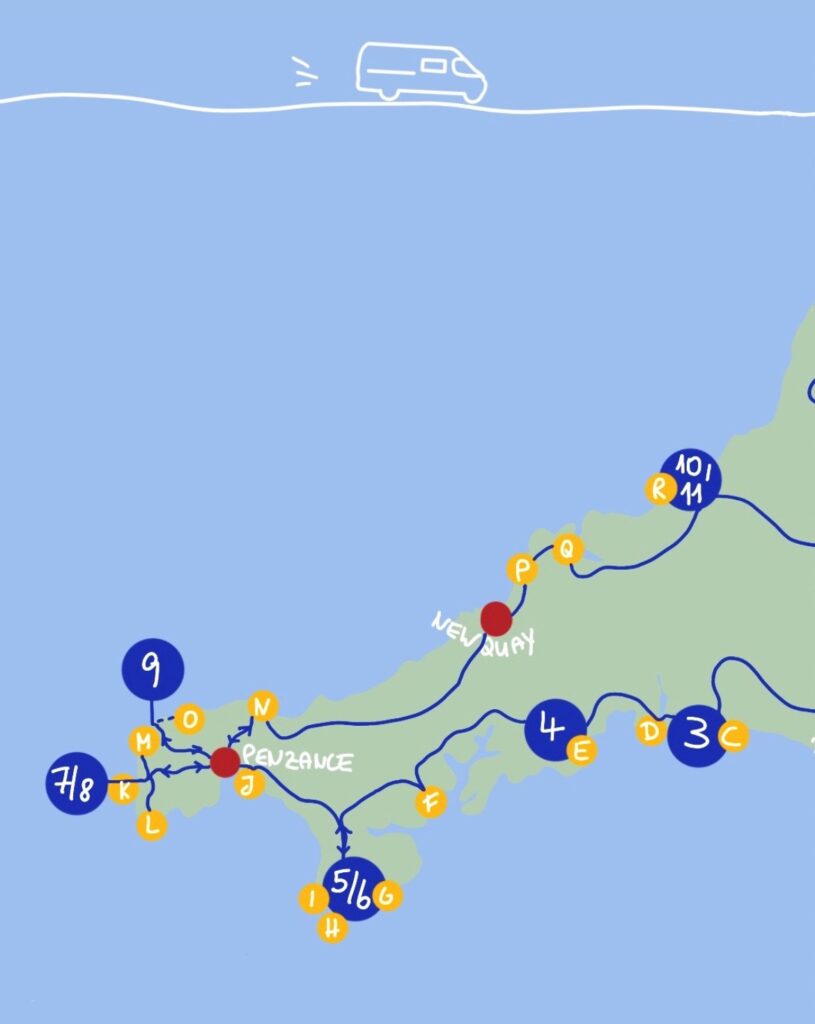 Cornwall Rundreise