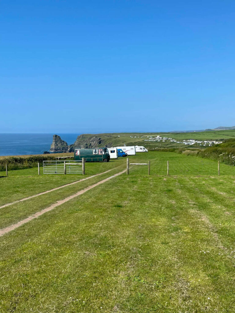 Stellplatz Tintagel