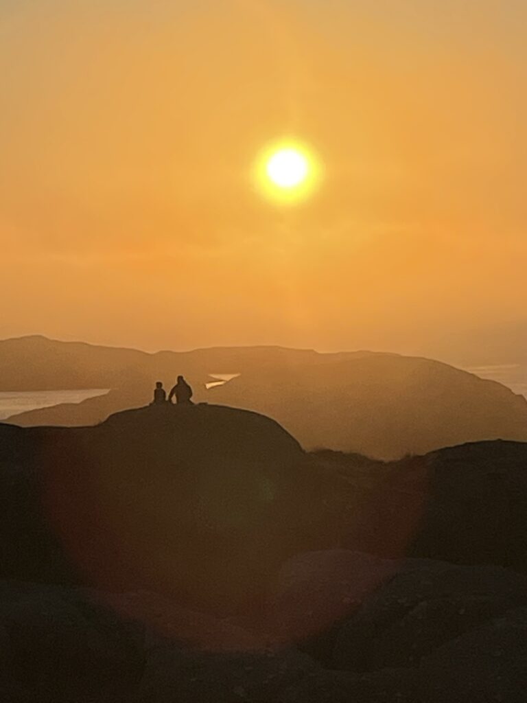 Sonnenuntergang Fotö