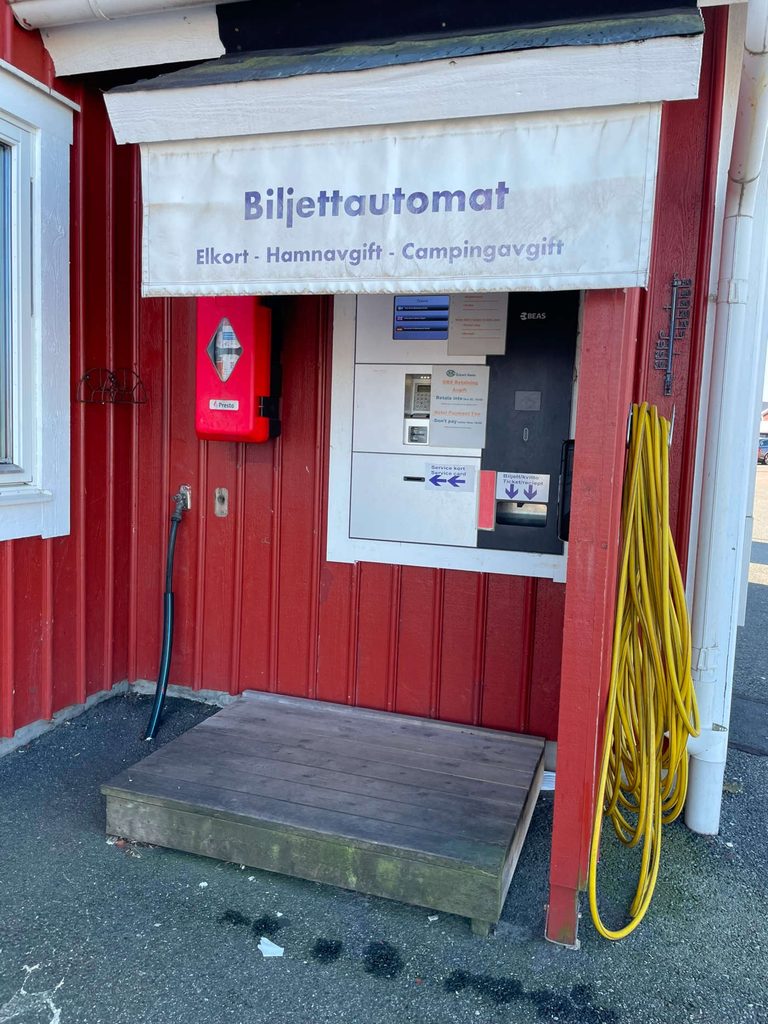 Ticketautomat Stellplatz
